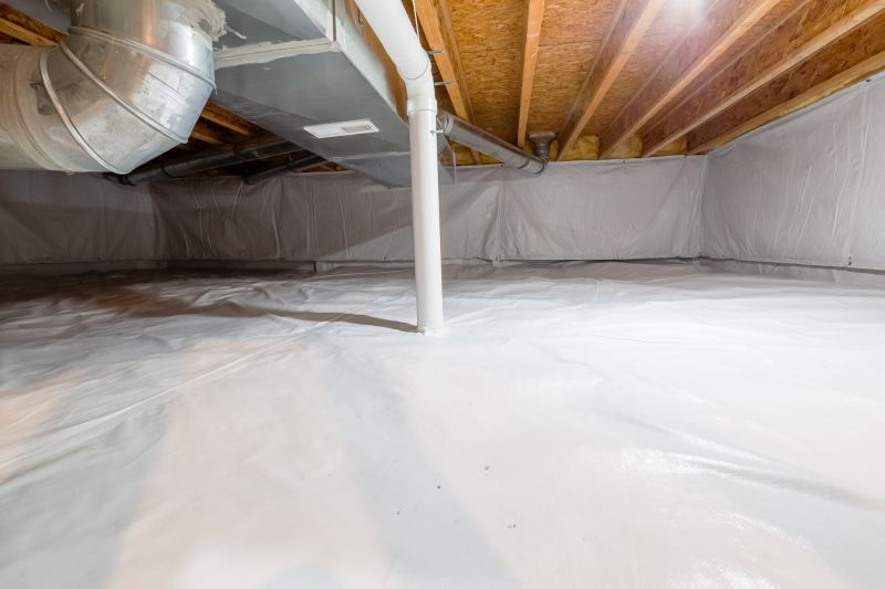 Sealed Crawlspace Wall Insulation